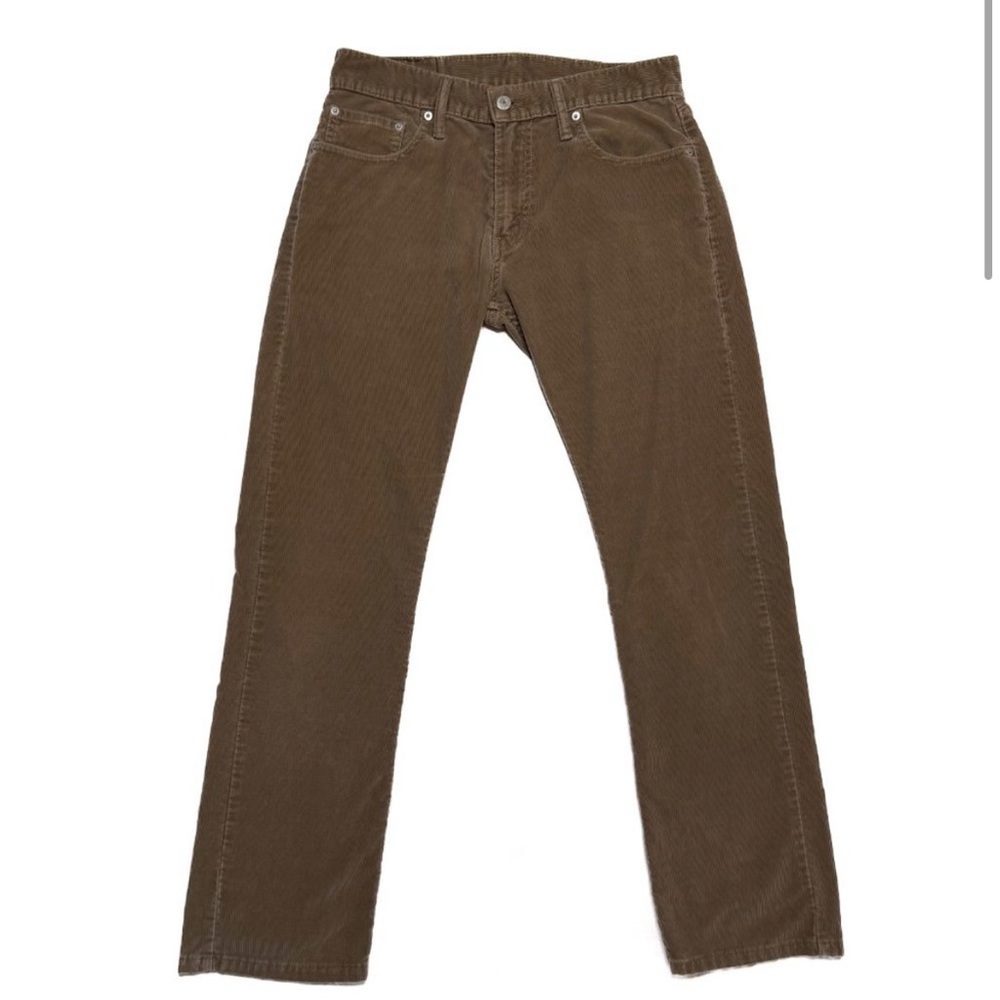 Levi's 514 Brown Corduroy Jeans White Tab
Men's 30